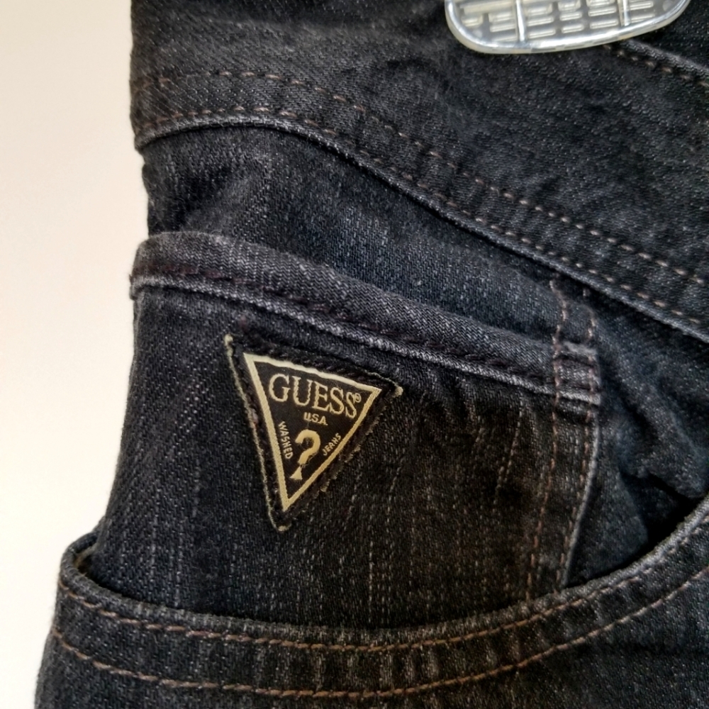 Guess Premium size 36 2 pairs black & grey NWOT